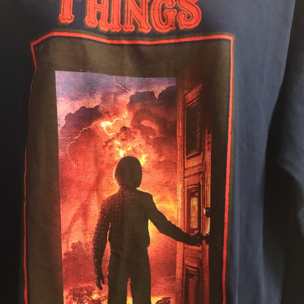 NWOT Stranger Things Long Sleeve Tee - Picture 3 of 6